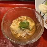 しの八 - カレー麻婆豆腐のアップ