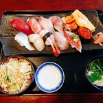 見晴屋 - 本日のおまかせにぎり寿司 (2,750円・税込)