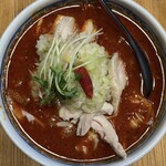 老坊担担麺 - 鶏担々麺(3辛)990円