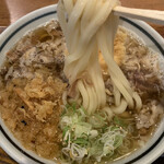 増田うどん - 麺アップ