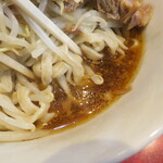 ラーメン二郎 - タレ