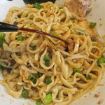 ラーメン二郎 - 赤酢投入～♪