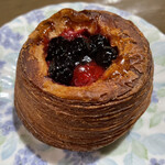 ブーランジュリー パリゴ - フランボワーズとミュールのデニッシュ