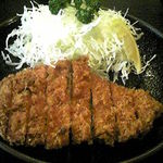 とん竹 - ロースかつ定食 1100円