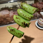 焼鳥 おみ乃 - スナップエンドウ