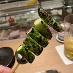 焼鳥 おみ乃 - アスパラ