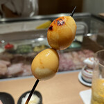 焼鳥 おみ乃 - 白玉（うずらの卵）