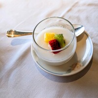 聚景園 - ミニデザート　杏仁豆腐