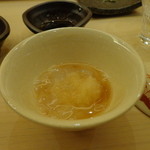 鮨 生粋 - のれそれ（穴子の稚魚）の京蕪和え