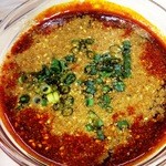 玉一 - 　『広島つけ麺』　のつけ汁 5辛