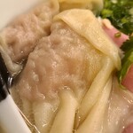 武蔵ノ麦穂 - ここにも肉厚ワンタン