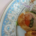 京町クロケットファミリー - 野菜とウインナーの鶏肉巻き