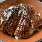 山美世 - 鰻丼(竹)￥3,000　接写