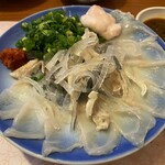 海鮮ふぐ料理 殿 - コースのてっさ