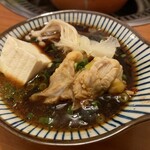 海鮮ふぐ料理 殿 - ポン酢で(カボスかも？)