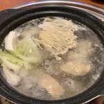 海鮮ふぐ料理 殿 - コースのてっちり完成