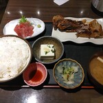 Kidoya - まぐろかま焼定食