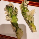 てんぷら 近藤 - タラの芽