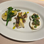 Ris. - 前菜の盛り合わせ