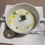 Ris. - 新玉ねぎの冷製スープ