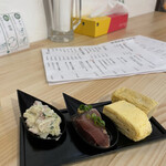 スシバー玄成&タマゴヤキカフェ - ハッピーアワーのつまみ