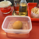 新ラーメンショップ 狭山店 - サービスゆで卵