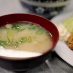 伊勢屋食堂 - 筍のお味噌汁