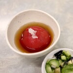 伊勢屋食堂 - トマトの酢漬け