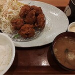 Nanaya - 手揉み唐揚げ定食（767円）