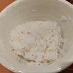 Nanaya - ご飯の小盛り