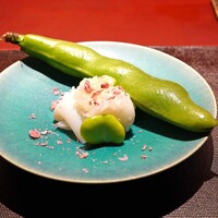 Ji-Cube - イカと空豆の葱和え