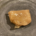 寿し処 春道 - ハナビラダケの醤油漬け