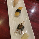 寿し処 春道 - 北寄　数の子　ゲソ