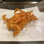 寿し処 春道 - 桜海老かき揚げ