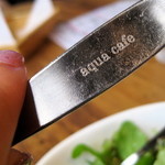 aqua - スプーンにお店のお名前！