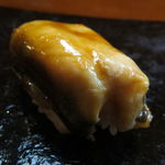 日本橋橘町　都寿司 - 穴子握り　煮つめで