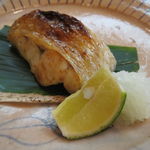 日本橋橘町　都寿司 - 赤むつ　焼きで