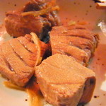 大島や - 今日のマグロ角煮はトロットロの大トロでした。