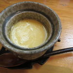 日本橋橘町　都寿司 - このわたの茶碗蒸し