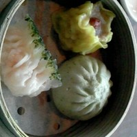 中国料理 「チャイナブルー」 コンラッド東京 - 料理長おすすめ点心三種盛り合わせ
