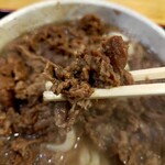 本格さぬきうどん　穂乃香 - まさに肉うどん！チョロっとではありません（笑）