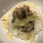 鴨出汁中華蕎麦 麺屋yoshiki - 蛤リゾット