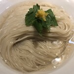 鴨出汁中華蕎麦 麺屋yoshiki - 蛤昆布水の塩つけ蕎麦