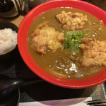 Udon Izakaya Edobori - 鶏天カレーうどん970円