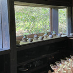 朔 - 今からこの器で食事がでます