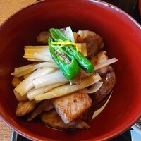 そば会席 立会川 吉田家 - 鴨せいろ　鴨汁