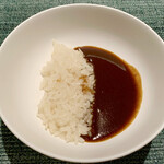 蒼 - ぎゃーーーうめえええええええええ！
      カレーうめえなあああ。ライスが硬めなのも良い！