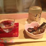 きんぎょ - 家庭的な料理も味わえます。日本酒はこのときは東北応援シリーズで東北の酒が置いてありました。