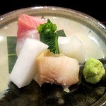 斗々屋 - 中とろ、イカ、貝