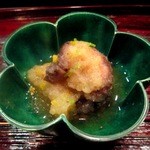 斗々屋 - ナマコのみぞれ煮、とても軟らかく料理されたナマコ